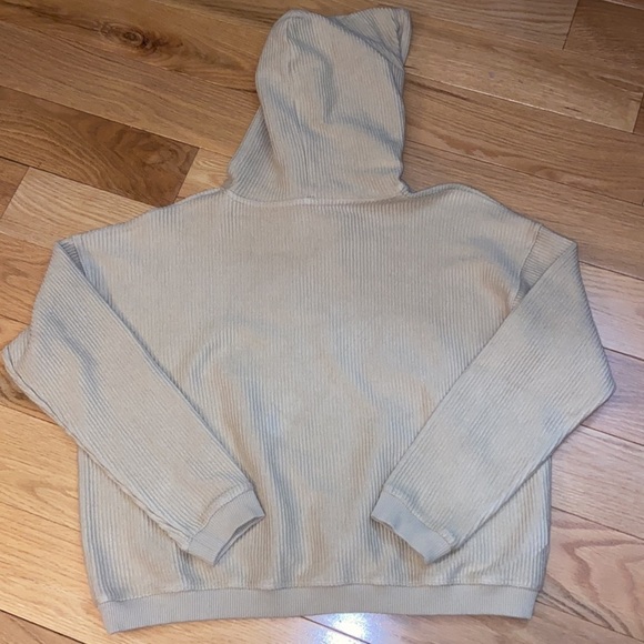 Aerie Love Corded hoodie, size XS but oversized, NWOT - Picture 4 of 6